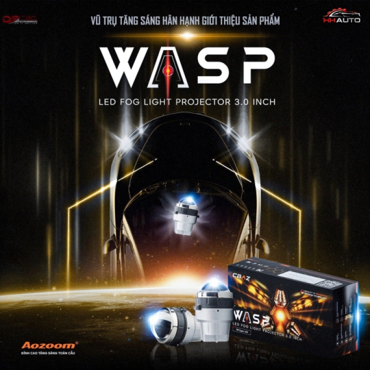BI GẦM LED FOG LIGHT WASP